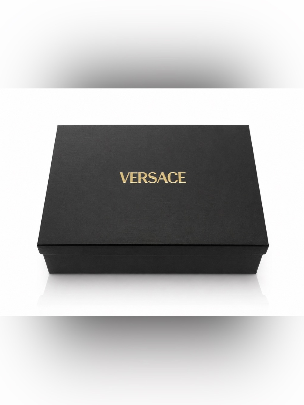 Versace Black Box with Gold Logo